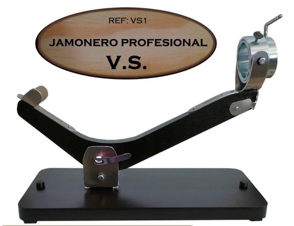 JAMONERO PROFESIONAL V.S. JAMONERA PARA  JAMONES Y PALETILLA   BASCULANTE GIRATORIO